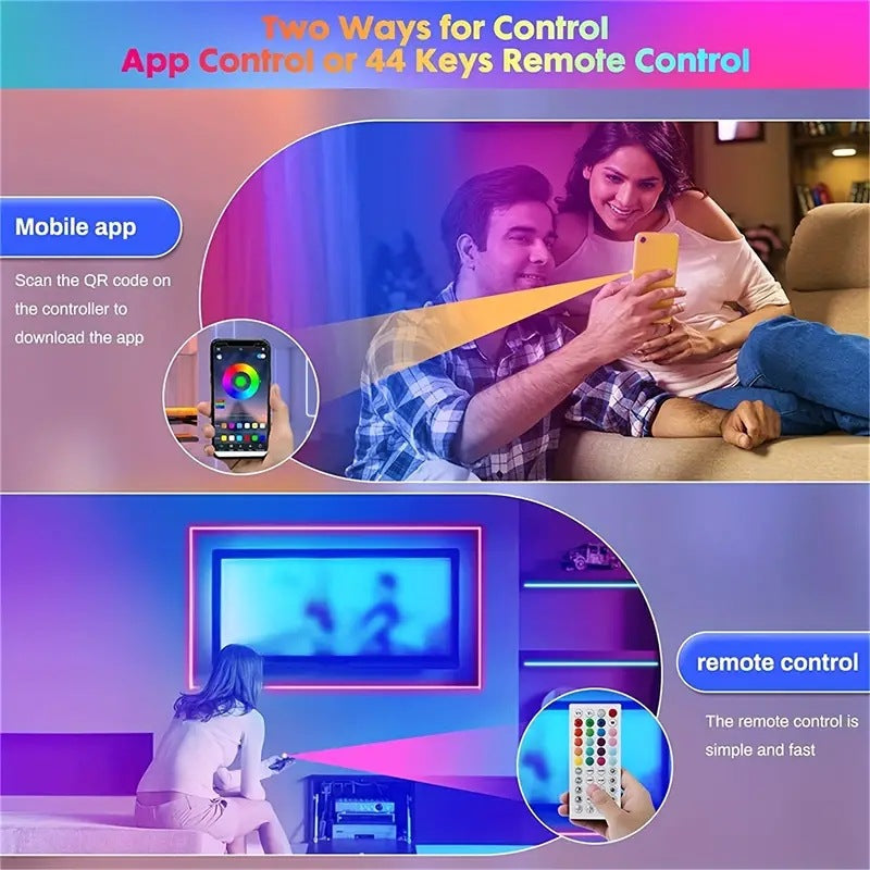 Bluetooth RGB Smart-Control LED Strip