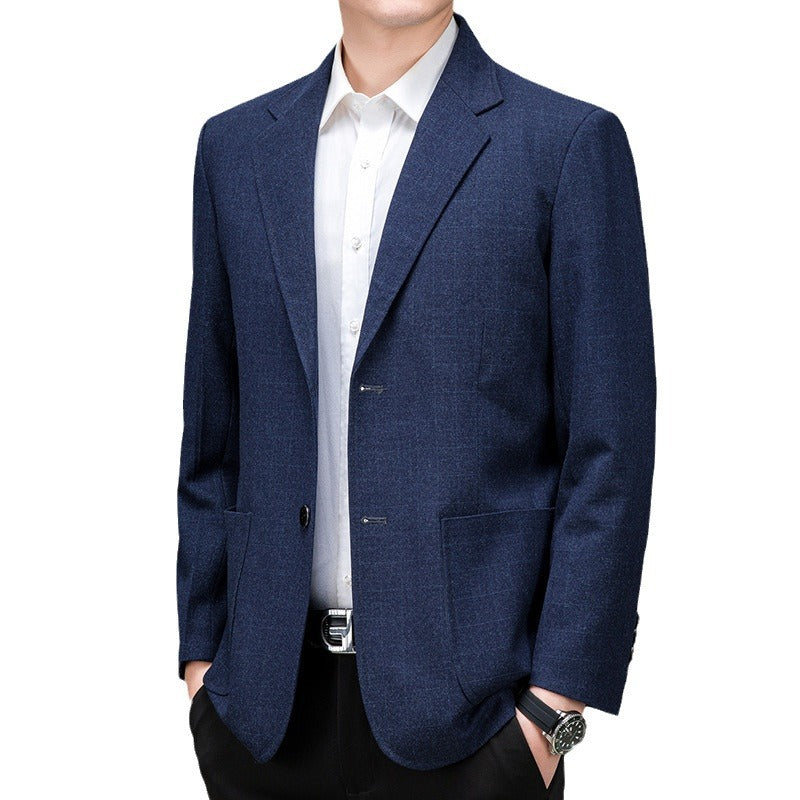 Sophisticated Fashionable Casual Mens Suit Jacket
