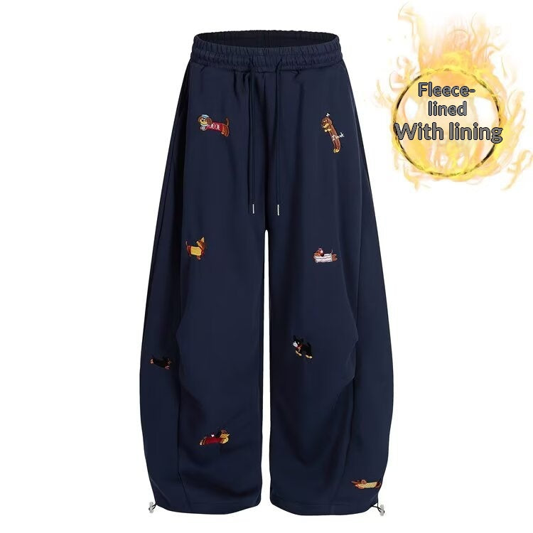 Retro Embroidered Velvet-Quilted Scimitar Pants for Women – Stylish Vintage-Inspired High-Quality Quilted Velvet Pants with Detailed Embroidery, Comfortable Fit, and Unique Scimitar Cut Design