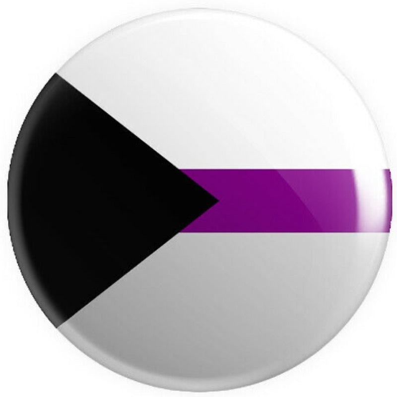 Demisexual Flag Button Badge