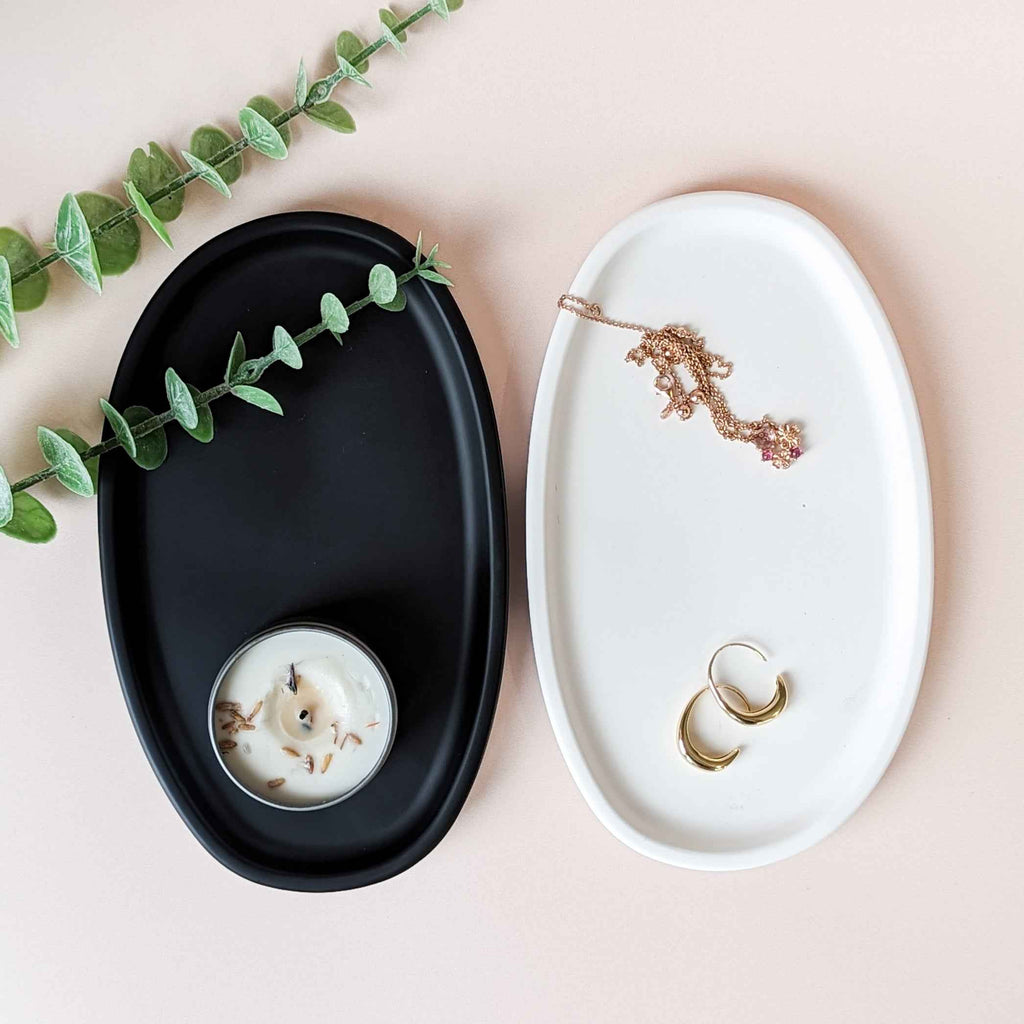 Modern oval display tray-0