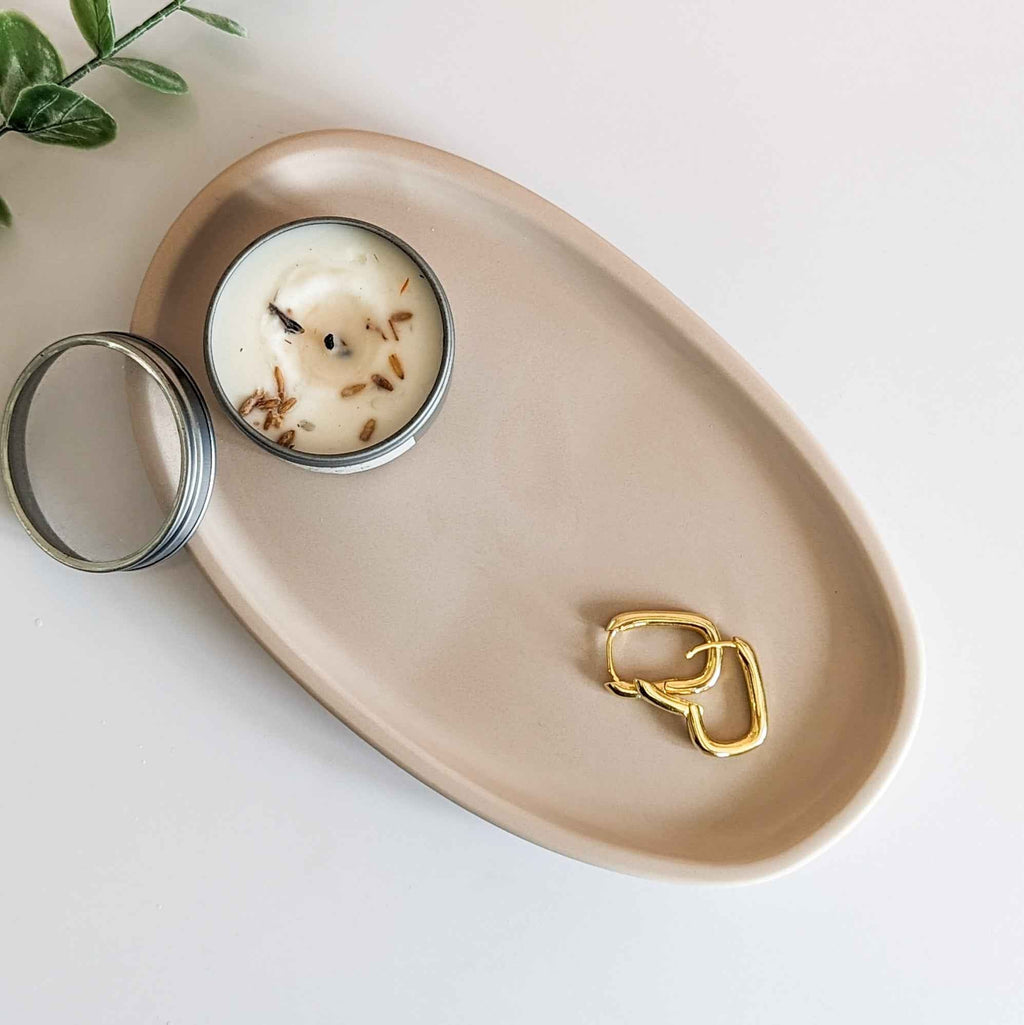 Modern oval display tray-3