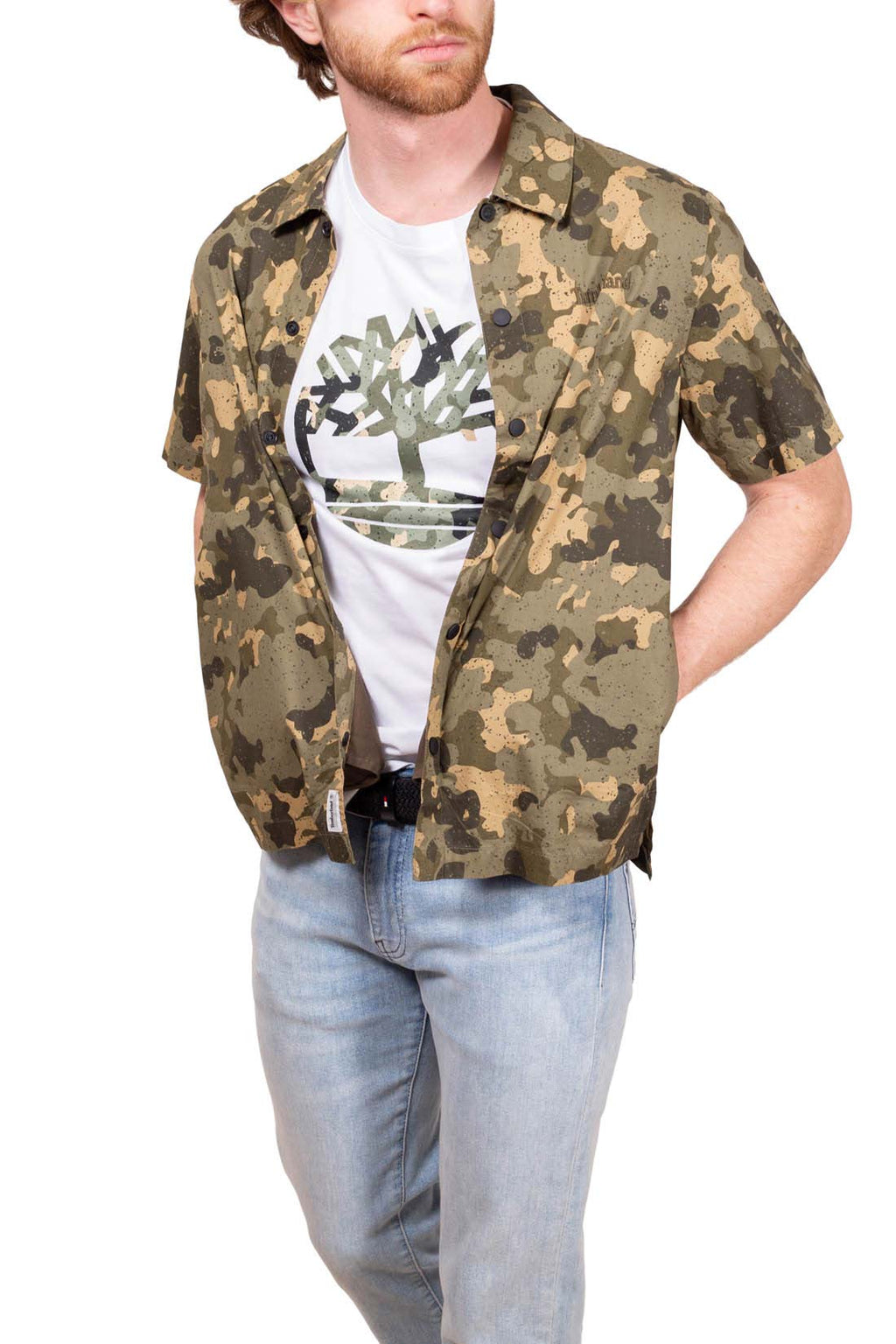 TIMBERLAND - Men's camo shirt-7
