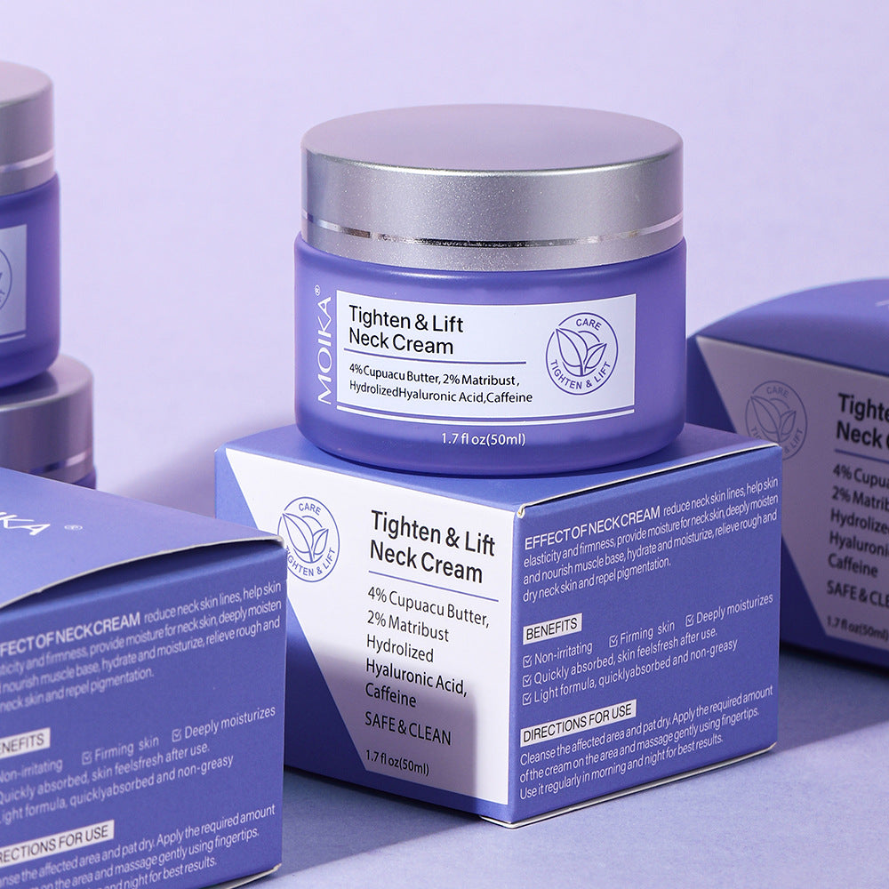 MOIKA Tighten & Lift Neck Cream (50ml) – Firming & Hydrating Formula