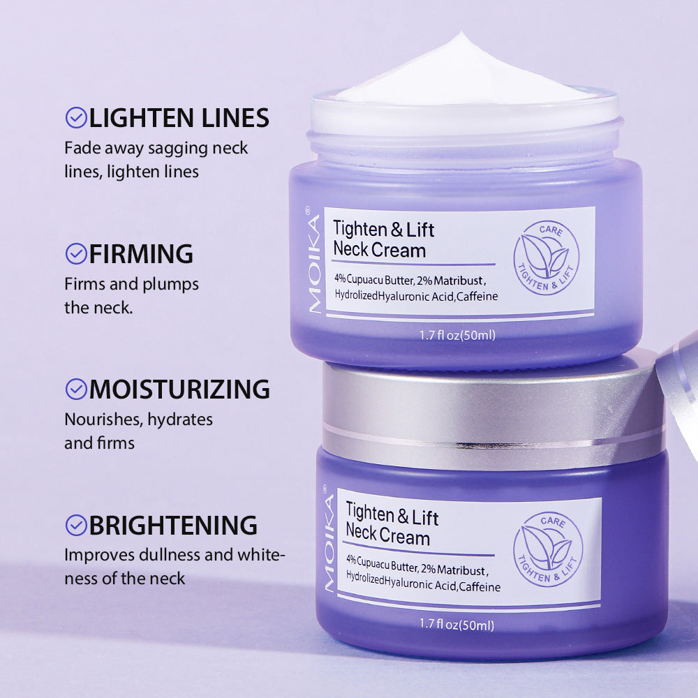 MOIKA Tighten & Lift Neck Cream (50ml) – Firming & Hydrating Formula