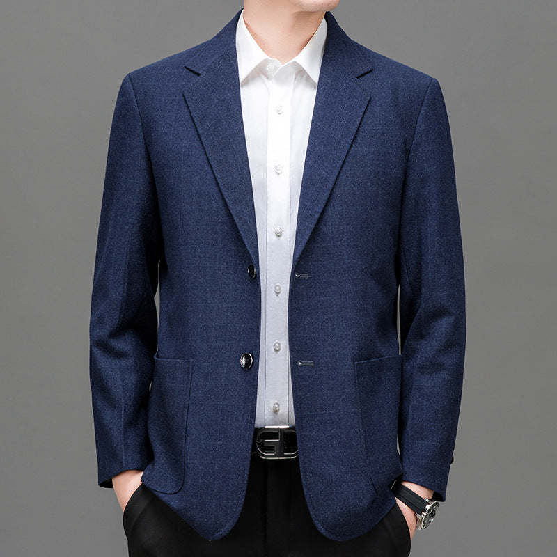 Sophisticated Fashionable Casual Mens Suit Jacket